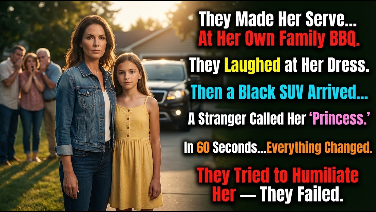 My Family Humiliated My Daughter at the Barbecue… Until a Stranger Called Her “Princess”