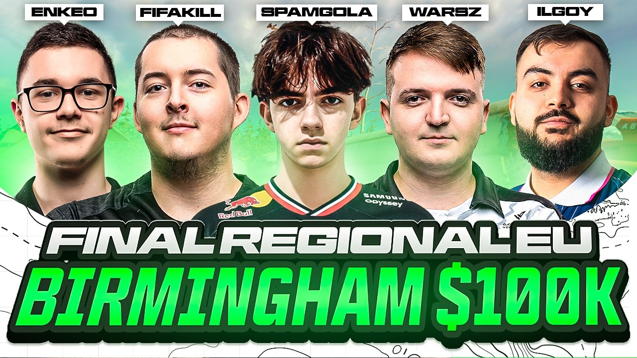 🔴FINAL REGIONAL EUROPA MUNDIAL PRESENCIAL WARZONE BIRMINGHAM $100K (TOP 5 CLASIFICA)