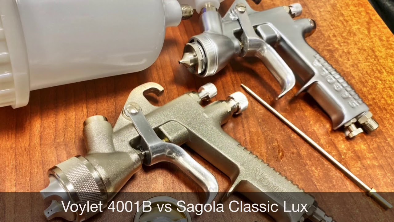 Краскопульт Voylet 4001B vs Sagola Classic Lux