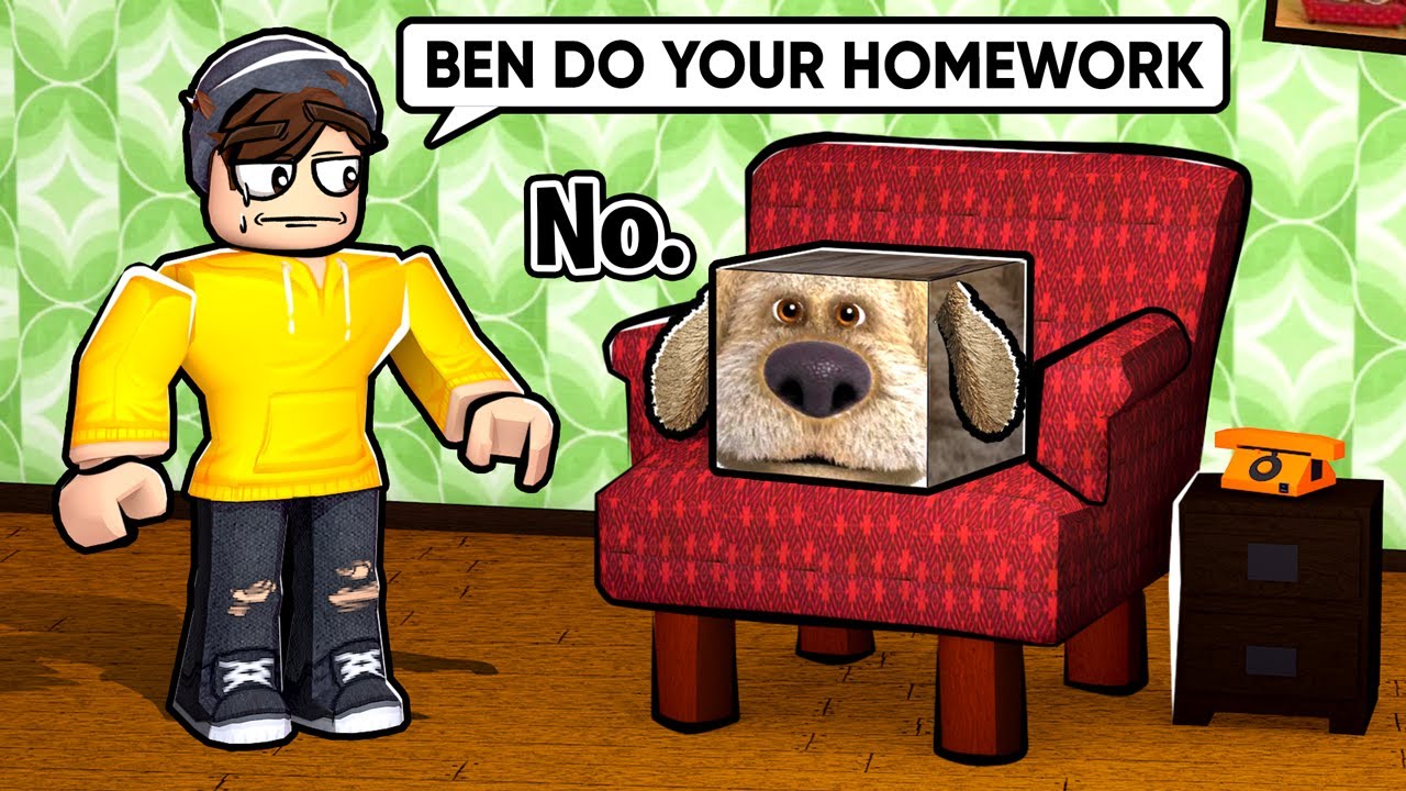 ROBLOX RAISE A TALKING BEN... 🐶