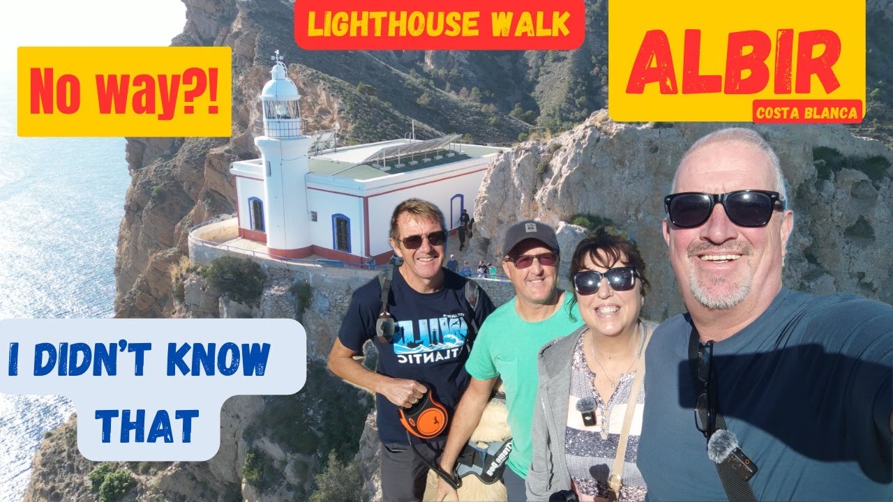 Join us on this fantastic scenic walk on the Costa Blanca to Albir Lighthouse #costablanca #wow!!
