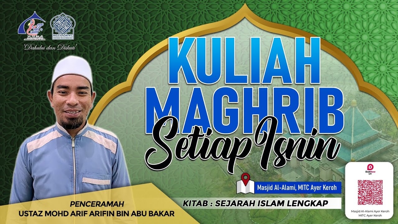 EJEKAN ORANG YAHUDI TENTANG KIBLAT | SEJARAH ISLAM LENGKAP | USTAZ MOHD ARIF ARIFIN BIN ABU BAKAR
