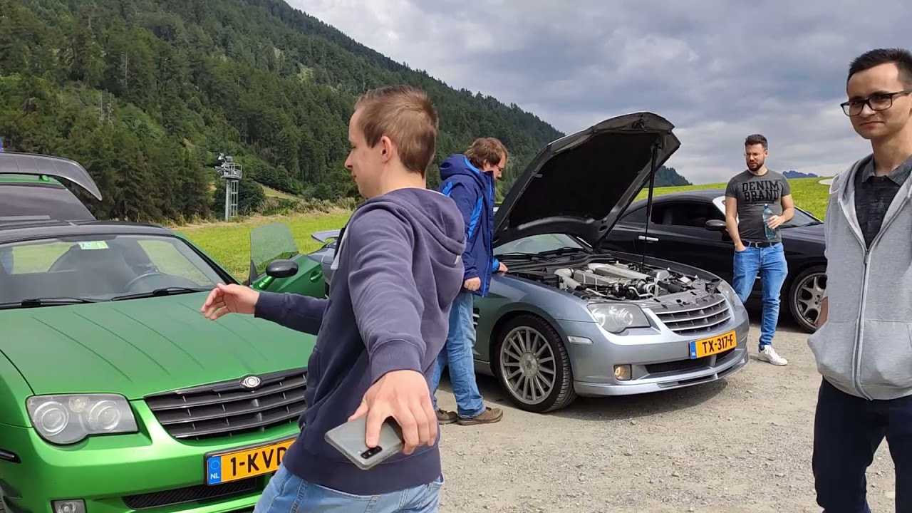 Chrysler Crossfire Owner's Benelux Tour to Italy