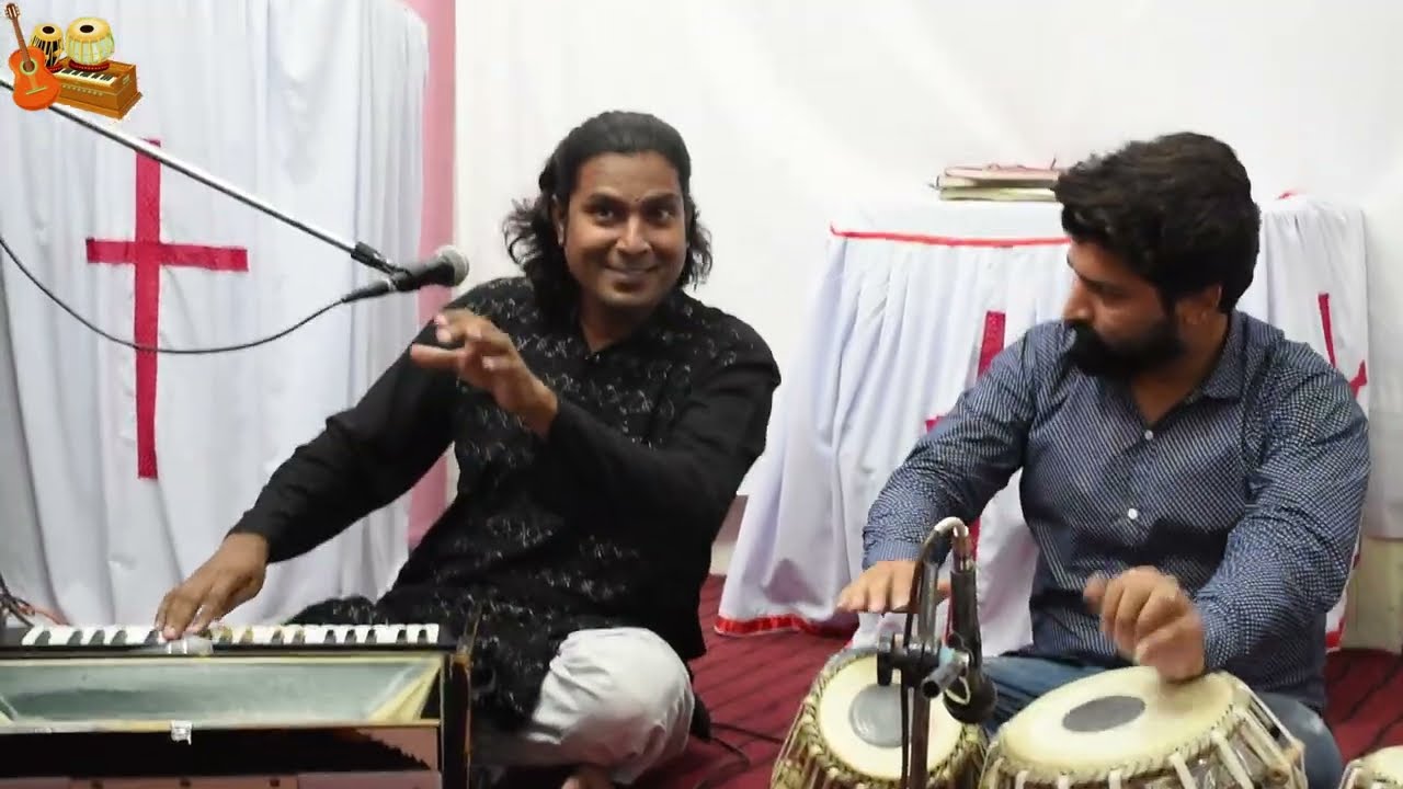 Mew Masihi Geet 2024 Kante Meri Rahon Se Uthta Ustad #Kalaykhan tabla Aman Parvez