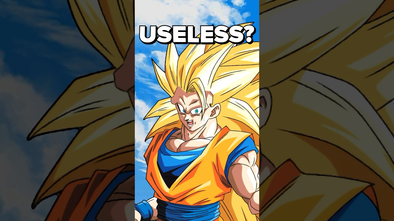 Super Saiyan 3 is USELESS