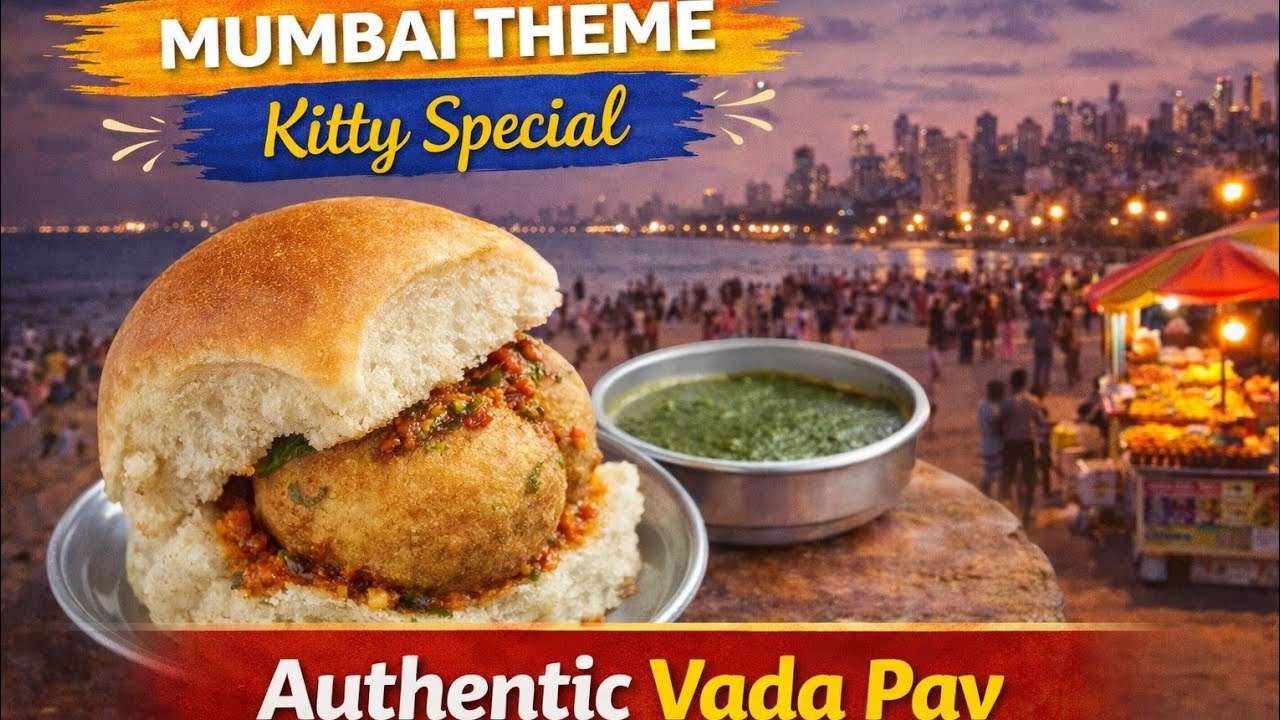 Vada Pav- For #mumbai theme #kittyparty, #retro theme, #bollywood or#tea #party #theme!#food#recipe