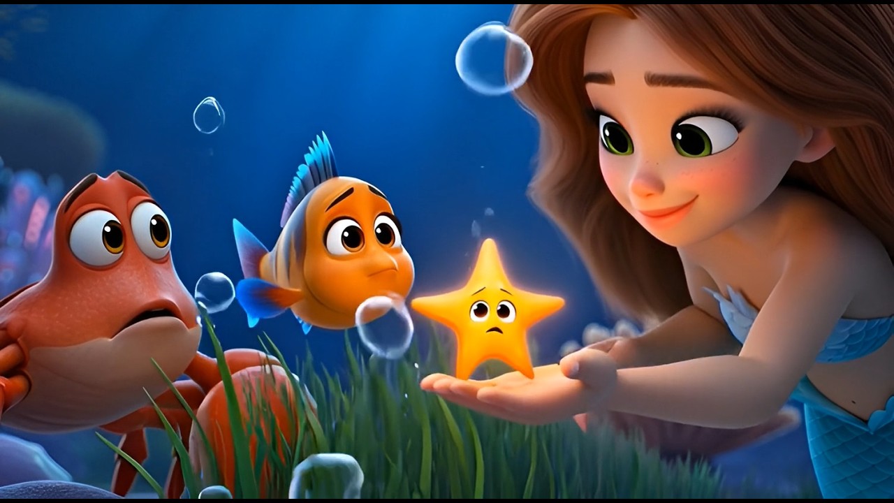 Эпизод 6: Желание потерянной морской звезды | Луна и друзья океана #русалка #3d #дисней #история