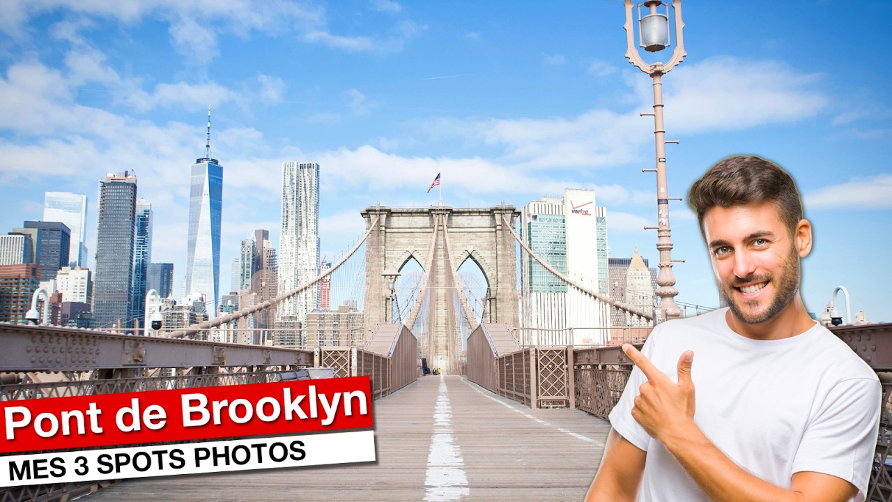 Découvrez le Brooklyn Bridge et les 6 ERREURS que TOUT LE MONDE fait ! 📸🌉