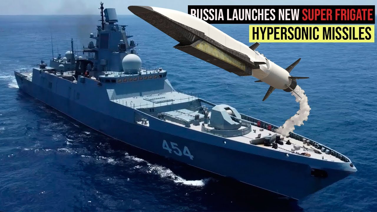 Russia Launches Fourth Super Frigate That Will Be A Major Part of North Pacific Fleet