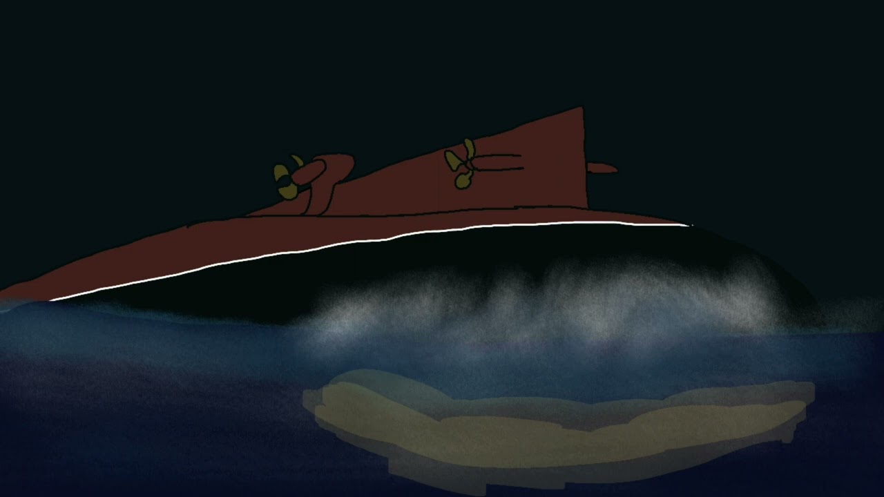 POSEIDON Ship sinking Flipaclip