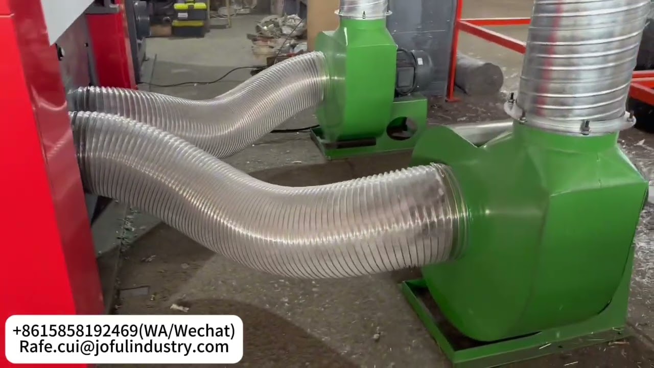 Waste Plastic Films Bopps Shredder Grinder, Rotary Blades Crusher, Large Capacity, +8615858192469