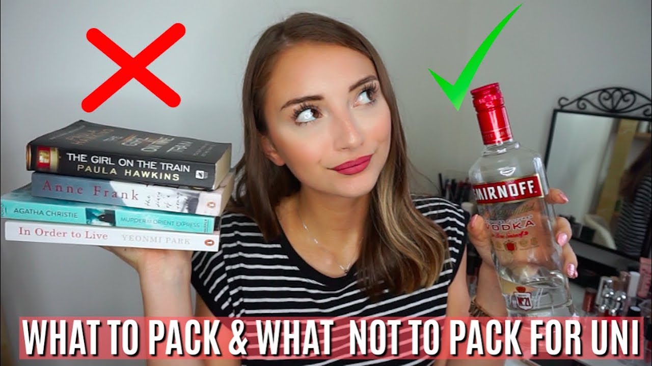 WHAT TO TAKE TO UNIVERSITY (AND WHAT NOT TO) | University series!