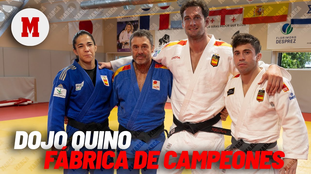 El Dojo Quino, una fábrica de campeones que quiere acabar con la maldición del judo en ParísI MARCA