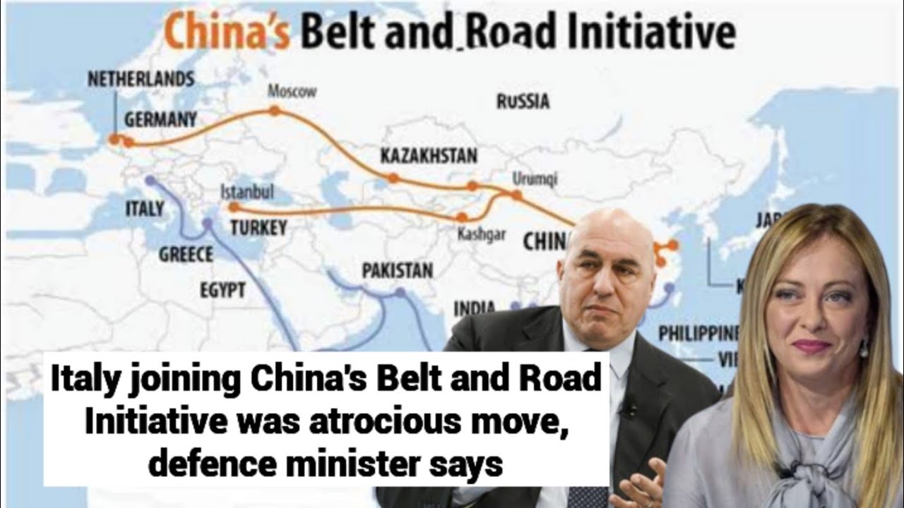 🇮🇹 Italy&rsquo;s Defence Minister Slams China&rsquo;s Belt and Road Initiative 🇨🇳