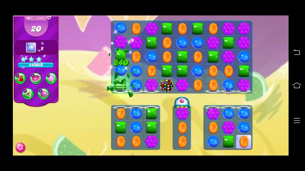 Candy crush saga level 340
