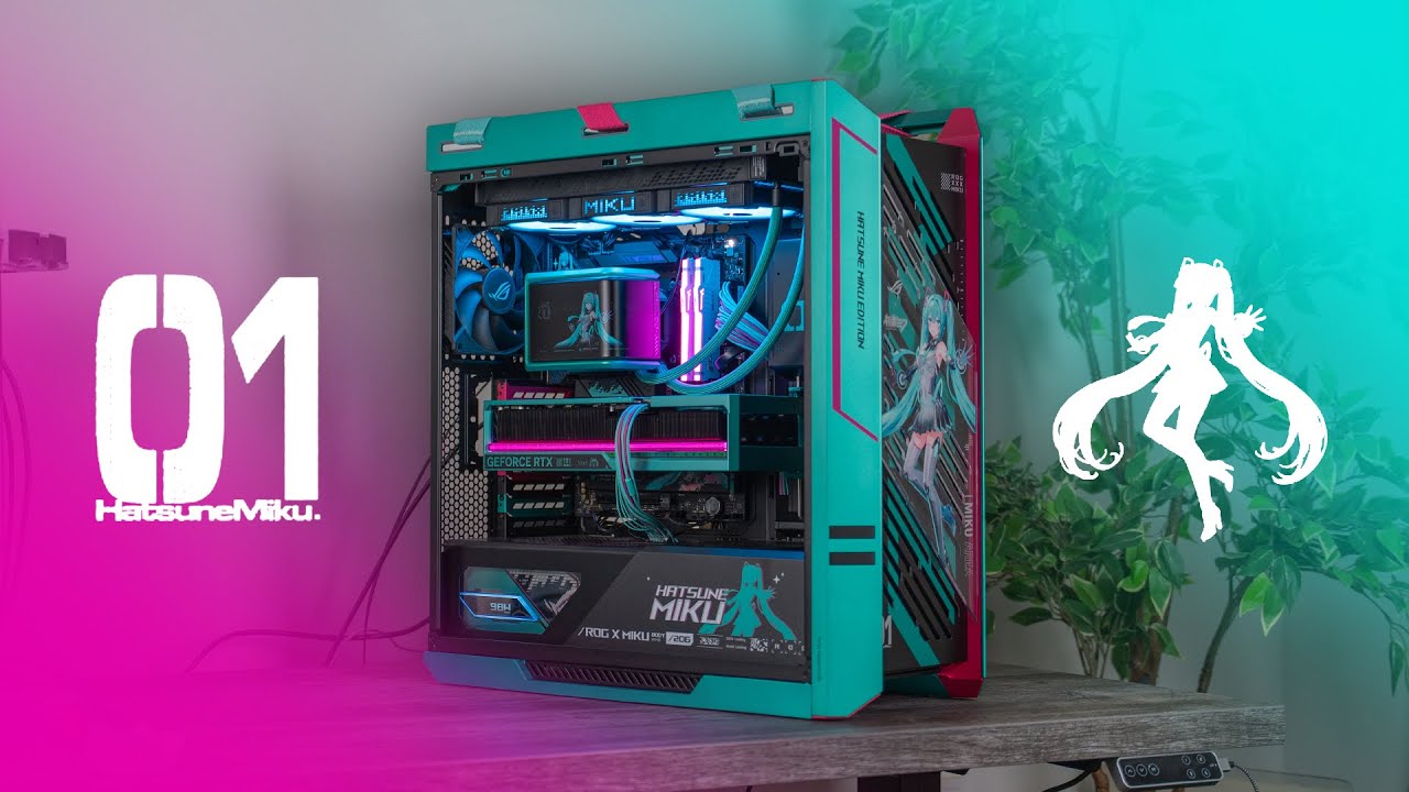 A Hatsune Miku-s PC Játéktesztje - ASUS ROG x MIKU