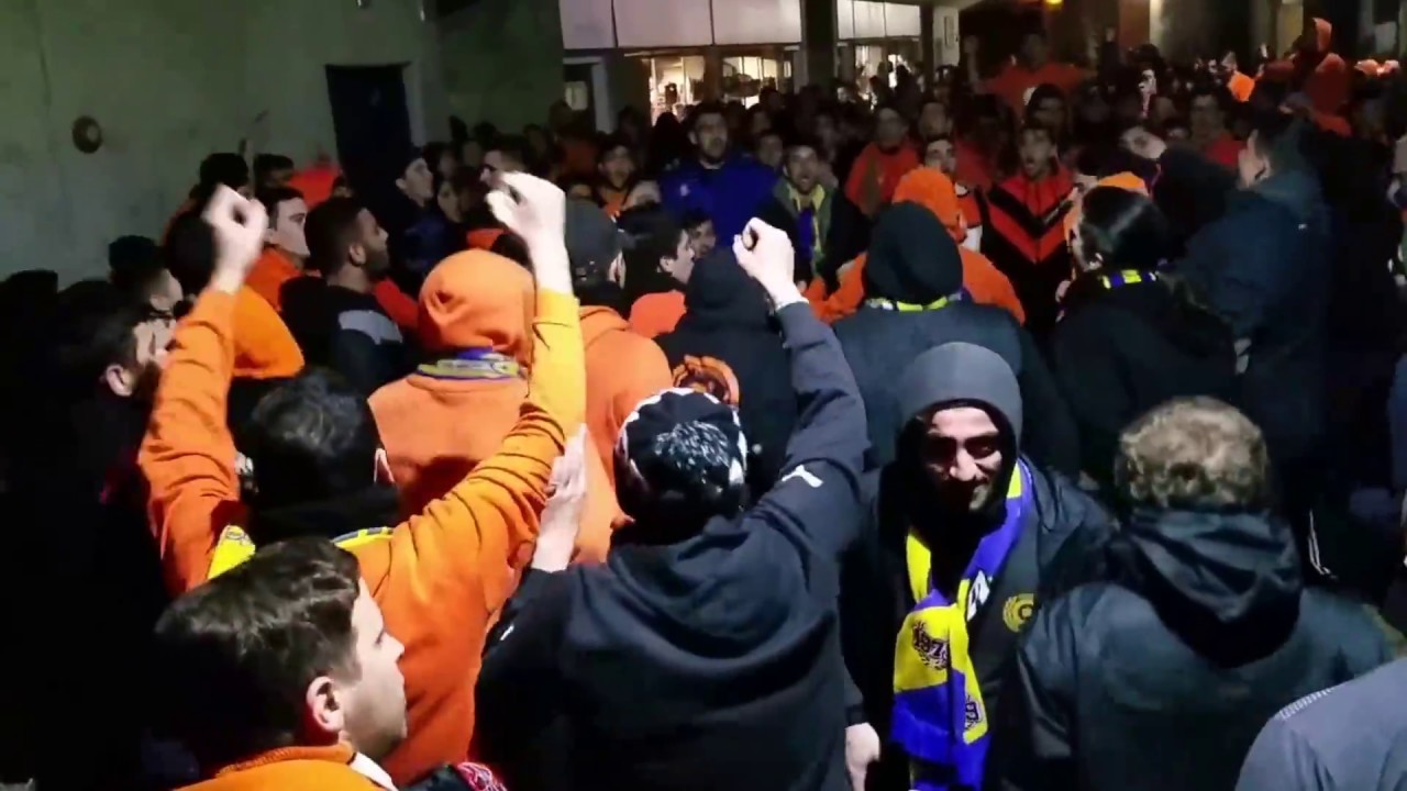 APOEL #ULTRAS vs Athletic Bilbao 2-0 #Uefa_Europa_League Round of 32