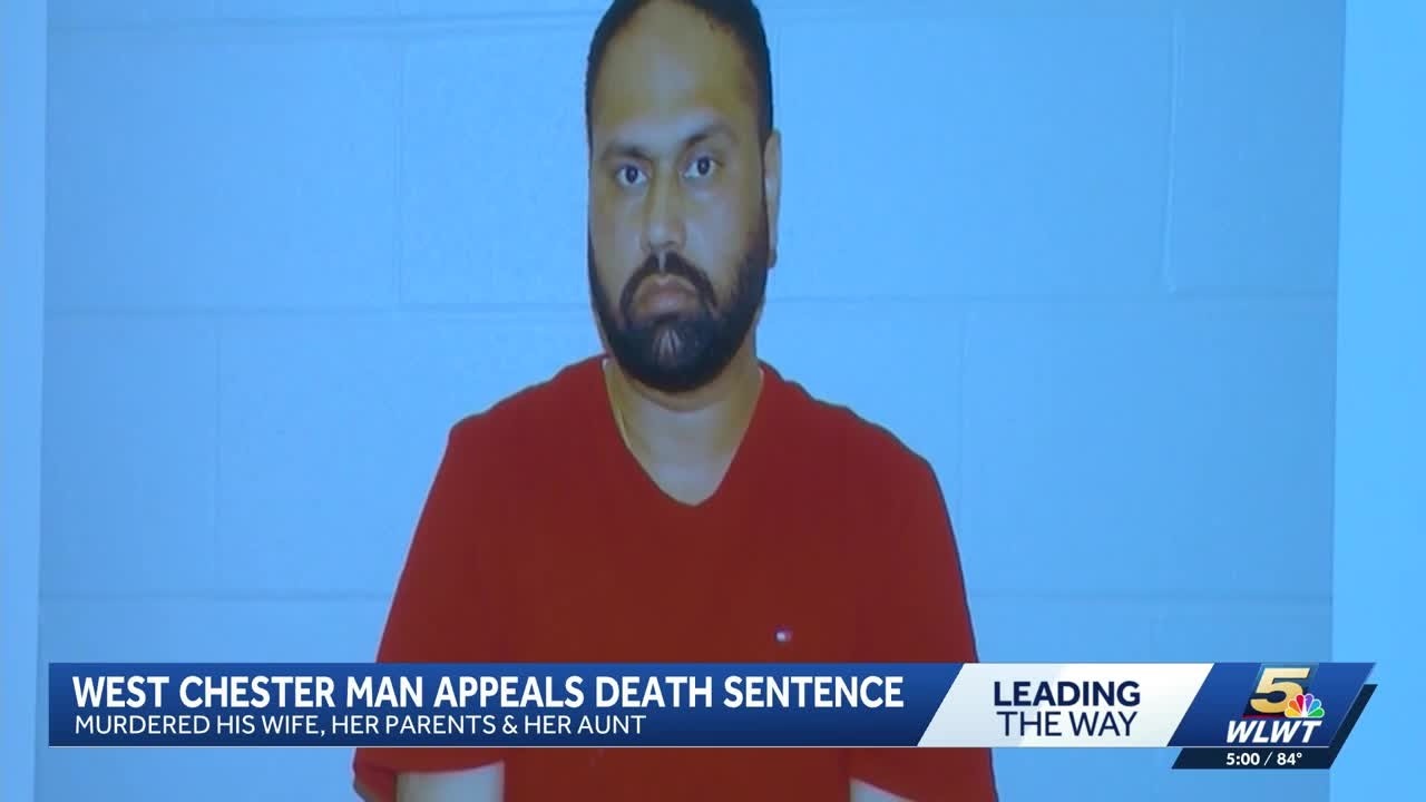 Gurpreet Singh appeals death penalty conviction, sentence in 2019 West Chester murders