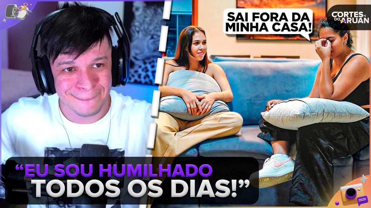 ARUAN REAGE: EXPULSEI A CAROL DA MINHA CASA DEPOIS DISSO (DANI NOBREGA) - Cortes do Aruan