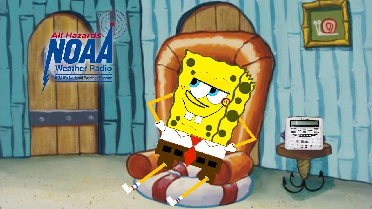 If Bikini Bottom had NOAA Weather Radio