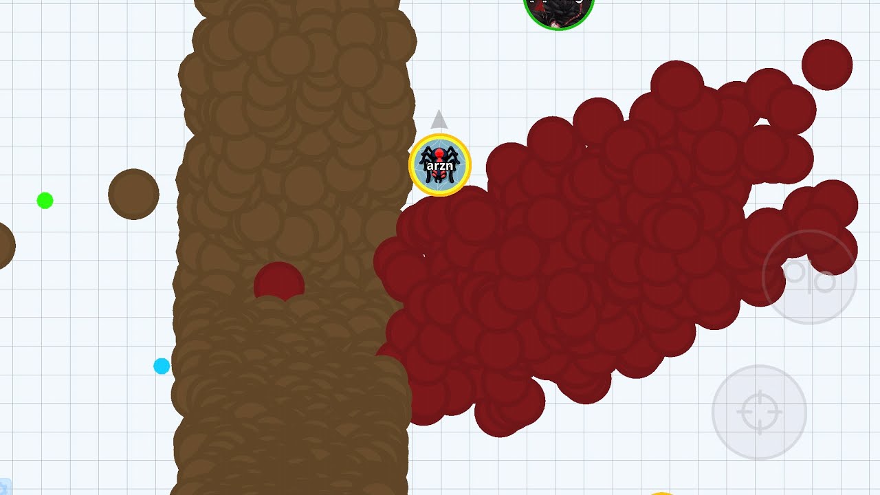 ПАУЧЬЯ КОЖА = НУБ? (Agar.io Mobile)