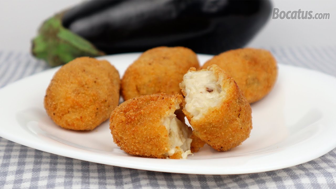Croquetas de Berenjena (muy fáciles y cremosas)