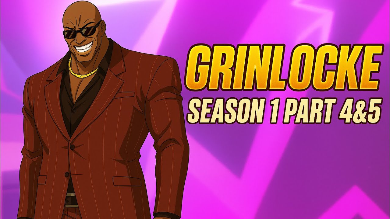 GRINLOCKE Season 1 Part 4 & 5 | Horror Slasher Comedy Anime Black Cartoon