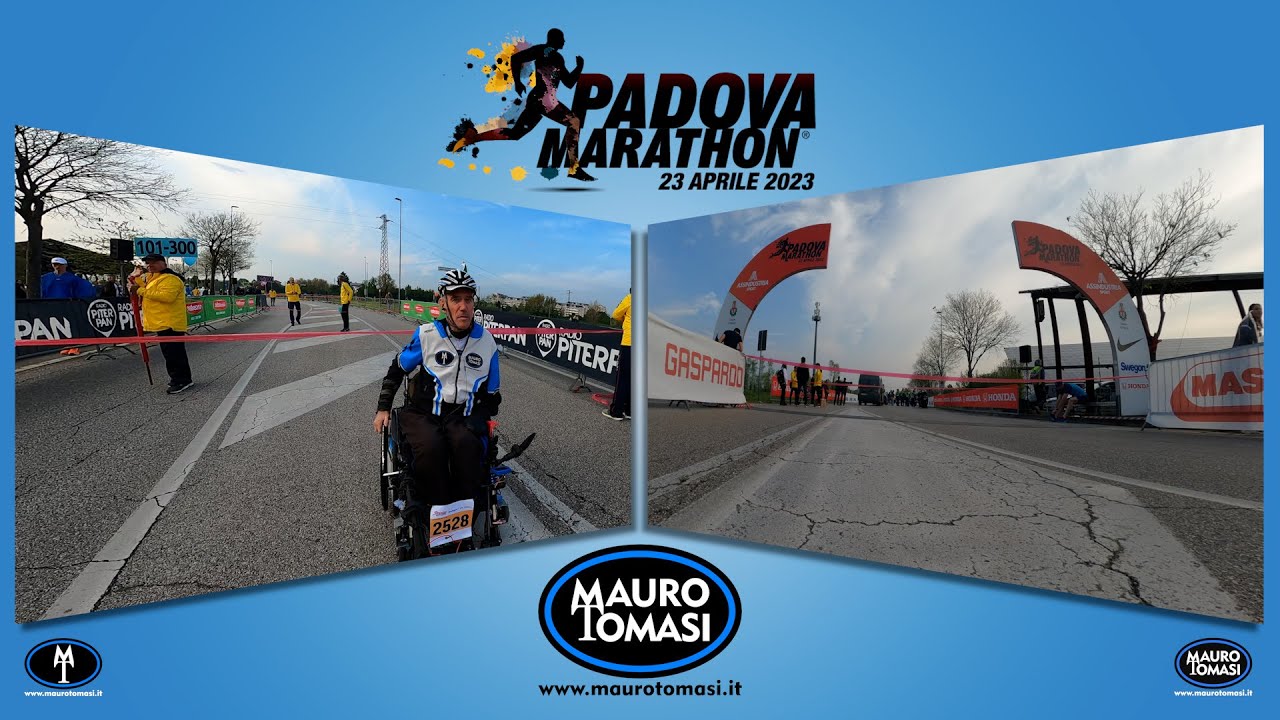 Mauro Tomasi alla Padova Marathon 23/04/2023