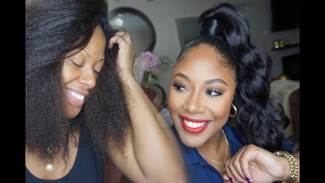 BEST EXTENDED Drawstring Ponytail | Step-by-Step | Very Detailed Tutorial