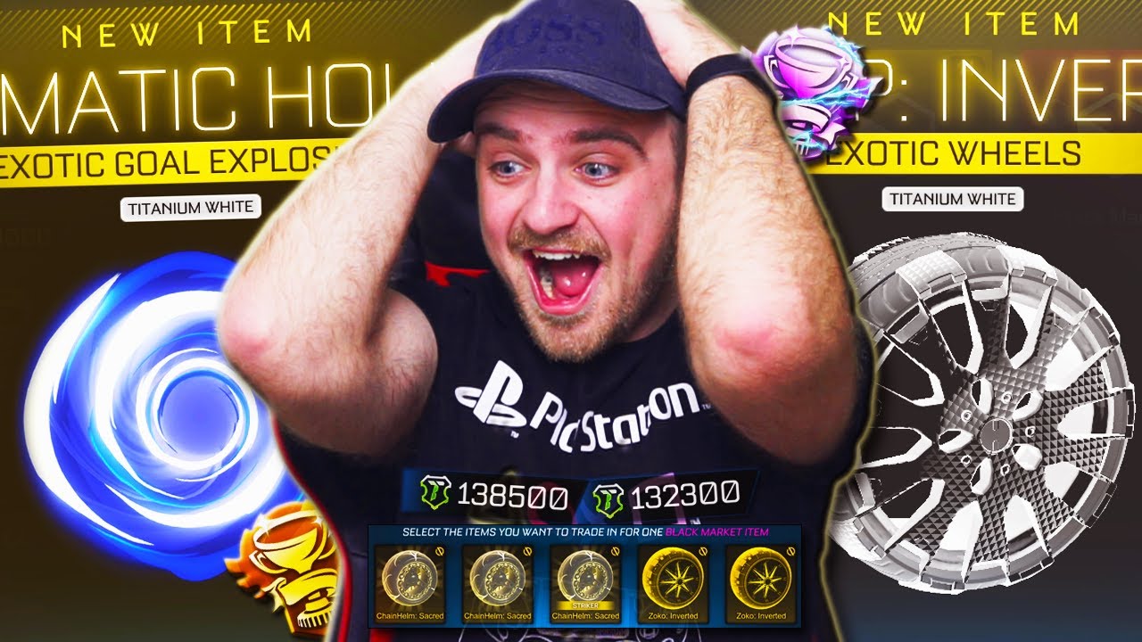 SO MUCH *TITANIUM WHITE* & BM TRADE UP! The Biggest SEASON 3 Tournament Opening in Rocket League!