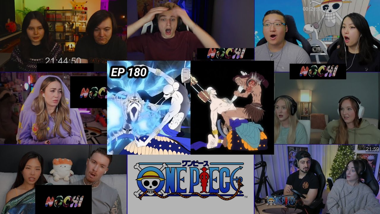 One Piece | God Eneru Vs Everyone!!! | Episode 180 | Reaction Mashup