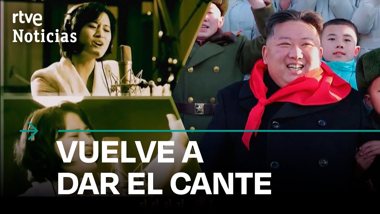 COREA del NORTE: Así suena el último HIT PROPAGANDÍSTICO de KIM JONG-UN | RTVE Noticias