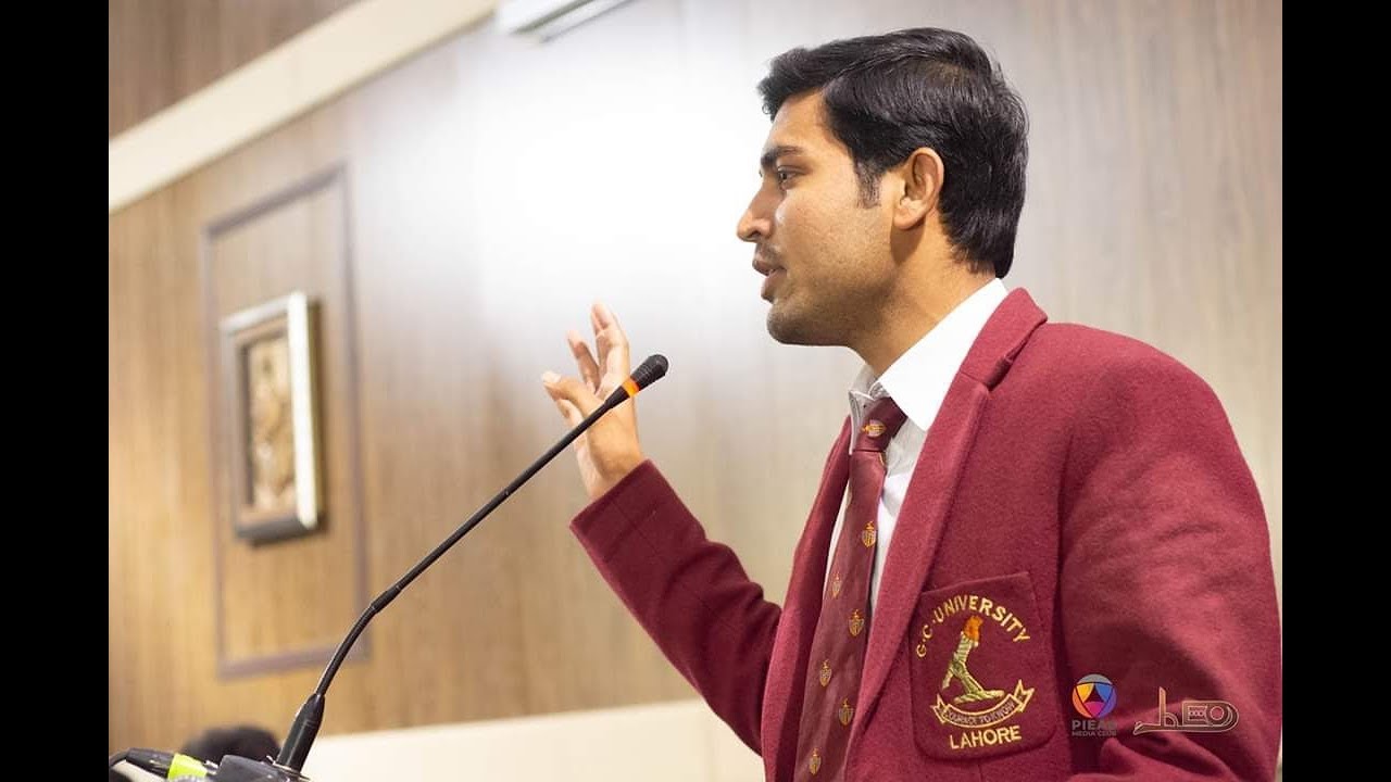 Best Urdu Speech| Urdu Declamation by Zohaib Alam at PIEAS University Islamabad