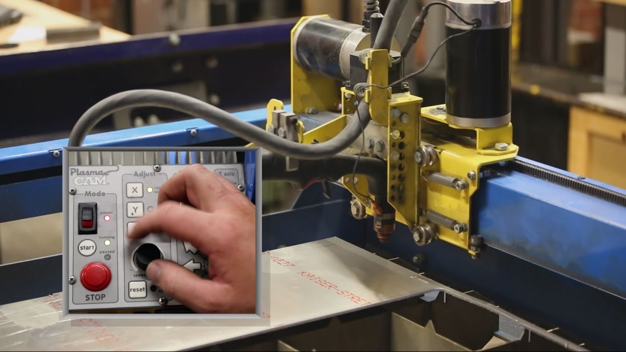 Эксплуатация плазменного резака с ЧПУ PlasmaCAM — Средняя школа Кларка Магнета (SSP)