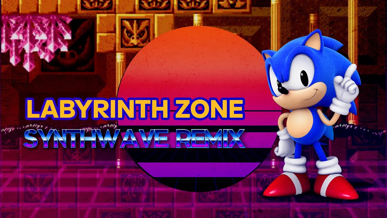 Sonic The Hedgehog Labyrinth Zone Synthwave Remix