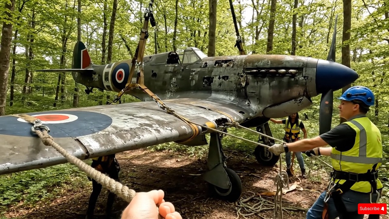 Restoring a 1938 Supermarine Spitfire from World War II Discovered in the Forest ✈️