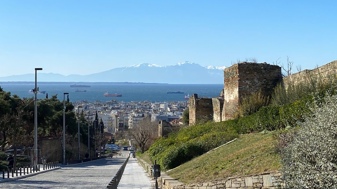 THESSALONIKI. JANUARY#2022, Old town #Greece,, #weekend, #top, #trip, #тур, #tour, #citytour, #city,