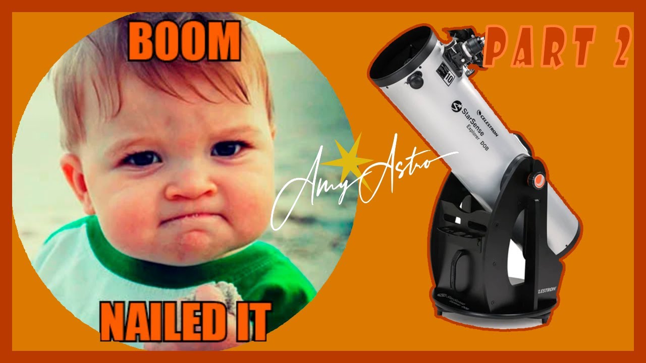 CELESTRON-Aligning the StarSense Explore Dobsonian Telescope-PART 2