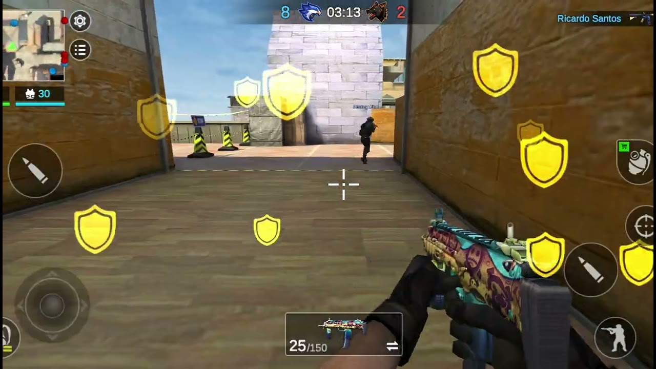 Gun Strike online game play // Gun Strike online game !! Gandhi strike online!!