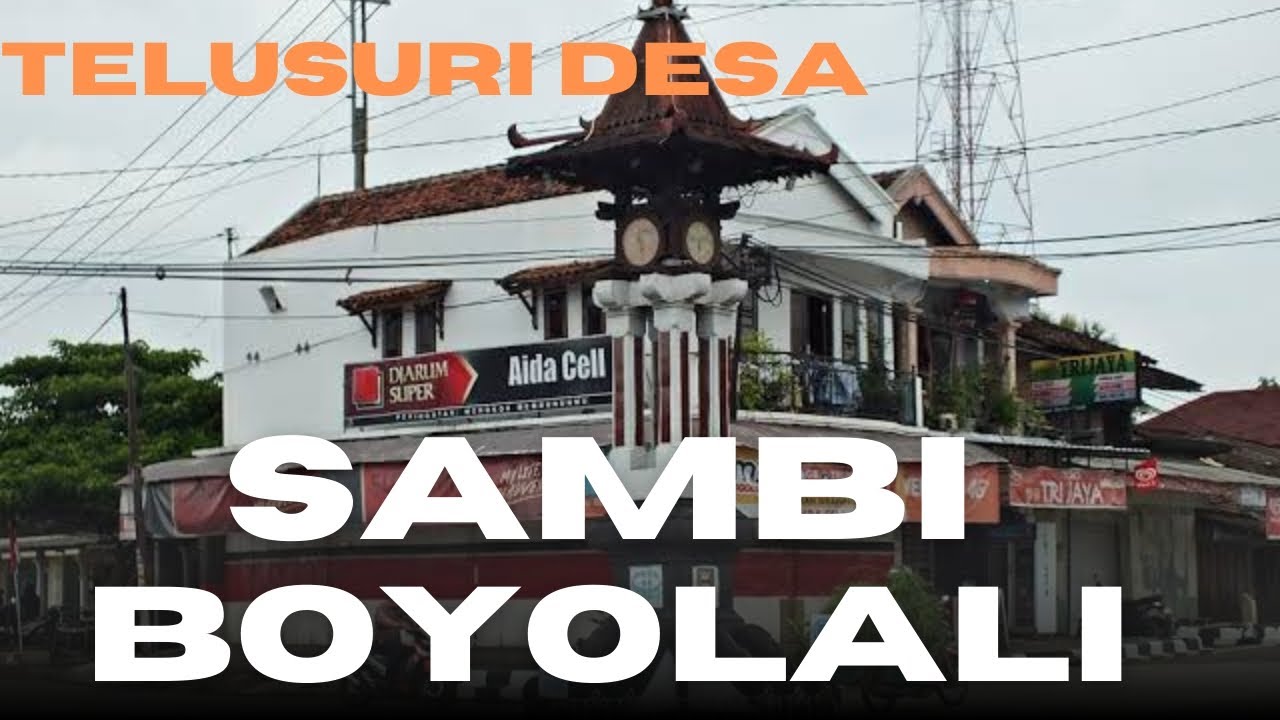 JALAN  PINTAS PASAR TRADISIONAL SAMBI BOYOLALI