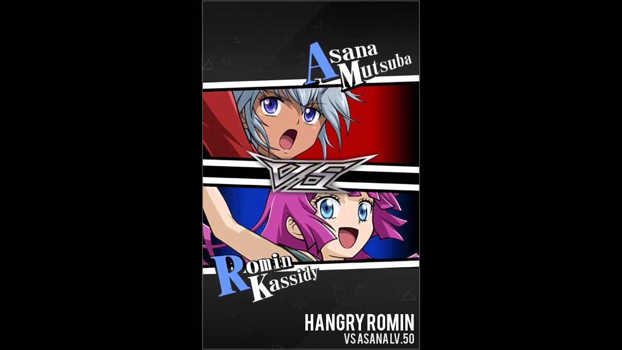 Yugioh Duel Links - Hangry Romin Vs Asana Mutsuba Lv.50 (Challenge Event)
