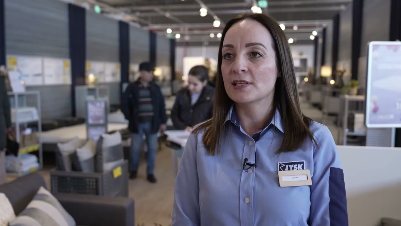 Reportaj Marea Deschidere JYSK Tecuci