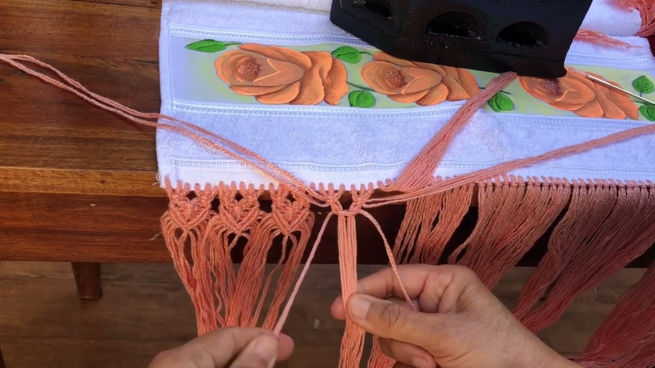 DICAS DE MACRAMÊ MODELO CORAÇÃO para iniciantes
