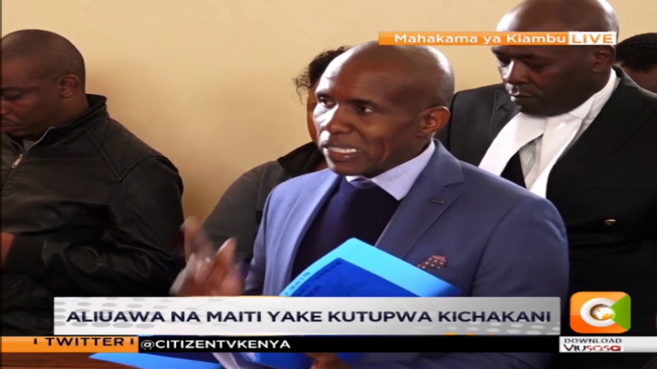Washukiwa watatu wafikishwa kortini kuhusu mauaji ya Mary Wambui