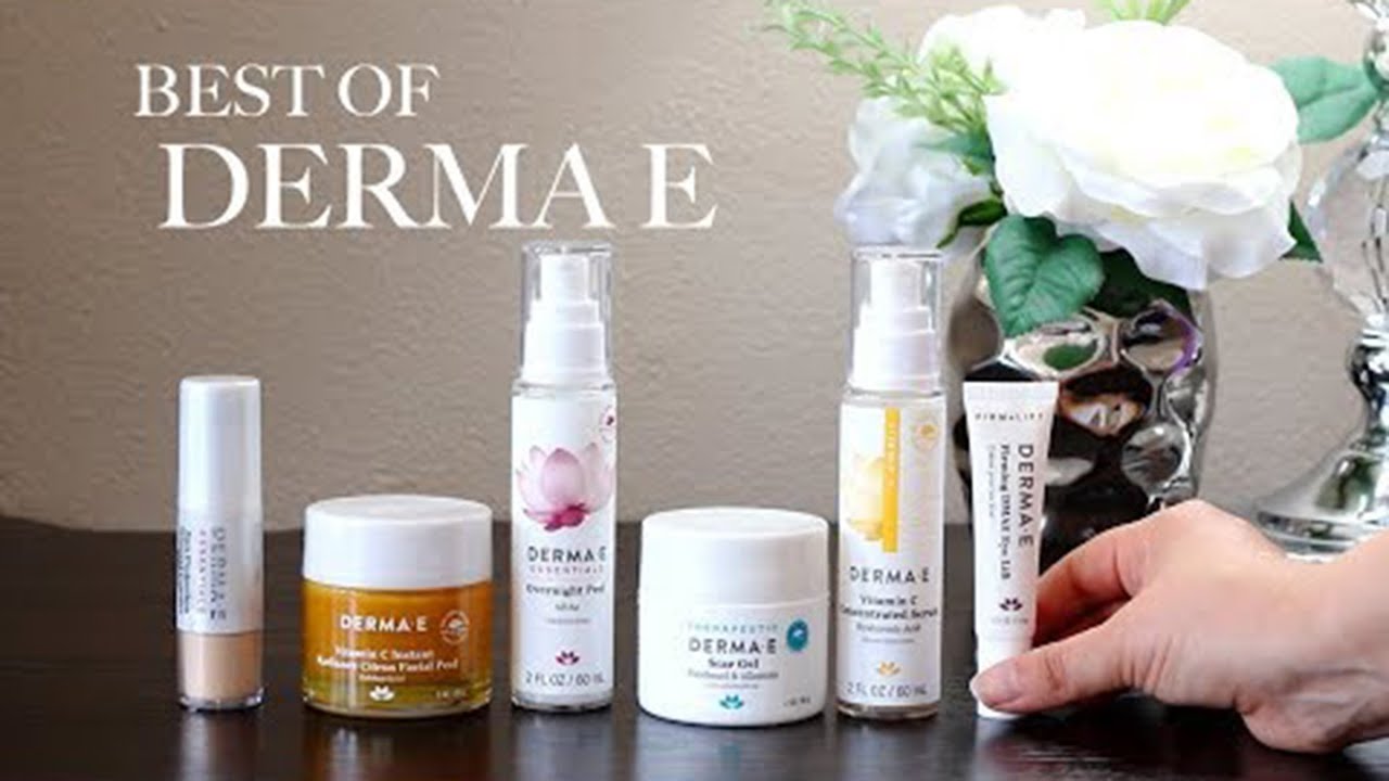 BEST OF DERMA E SKINCARE | Six AMAZING Products That Actually WORK | Zulayla