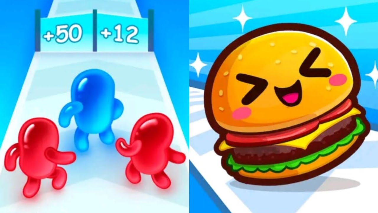 Join Blob Clash 3D VS Food Run Max All Levels Gameplay Android,iOS NEW UPDATE