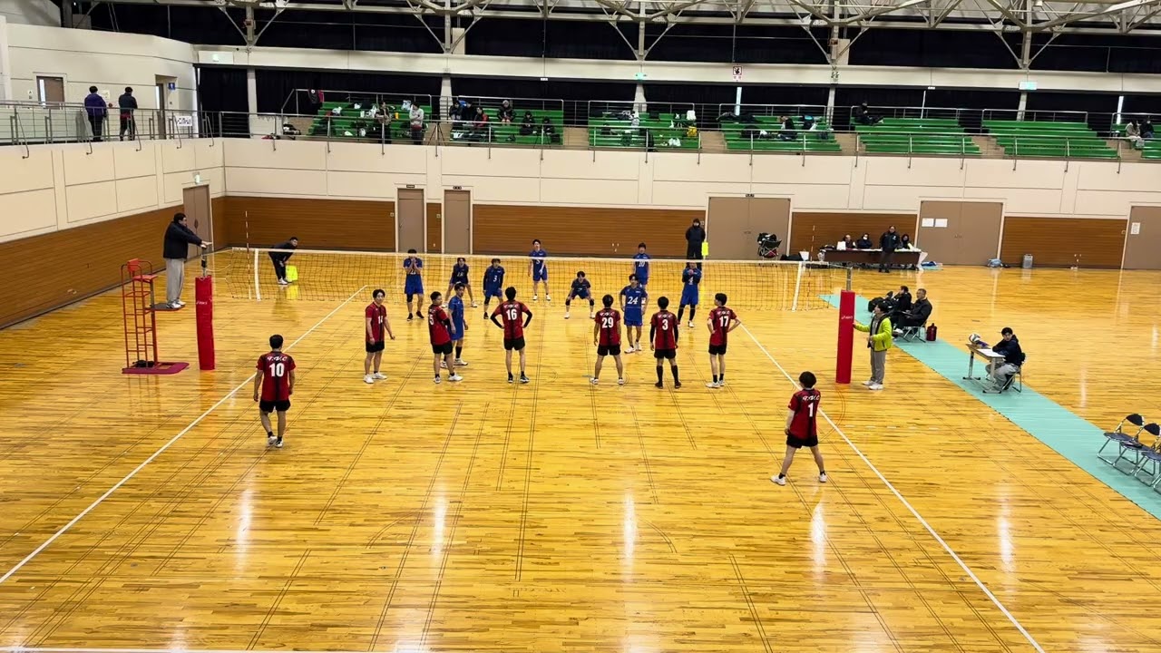9人制リーグ戦 vsSHIMADZU 1set