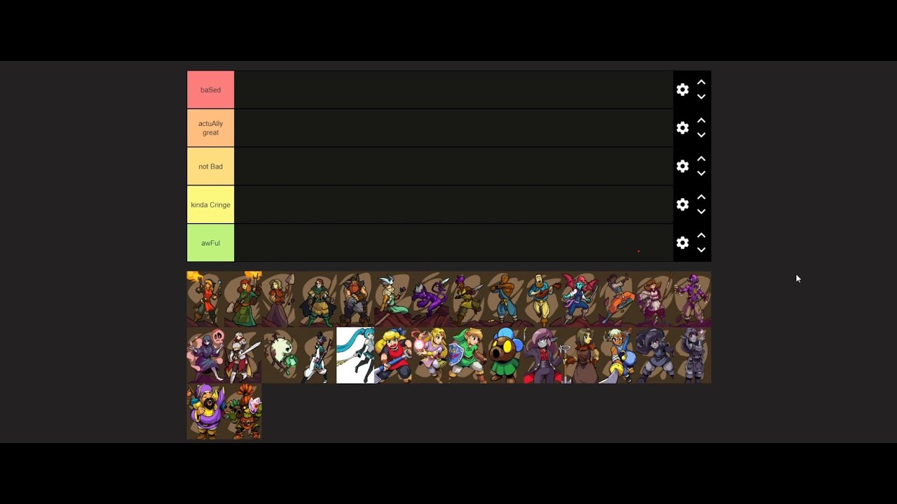 Crypt of the Necrodancer Character Tier List (with DLCs)!