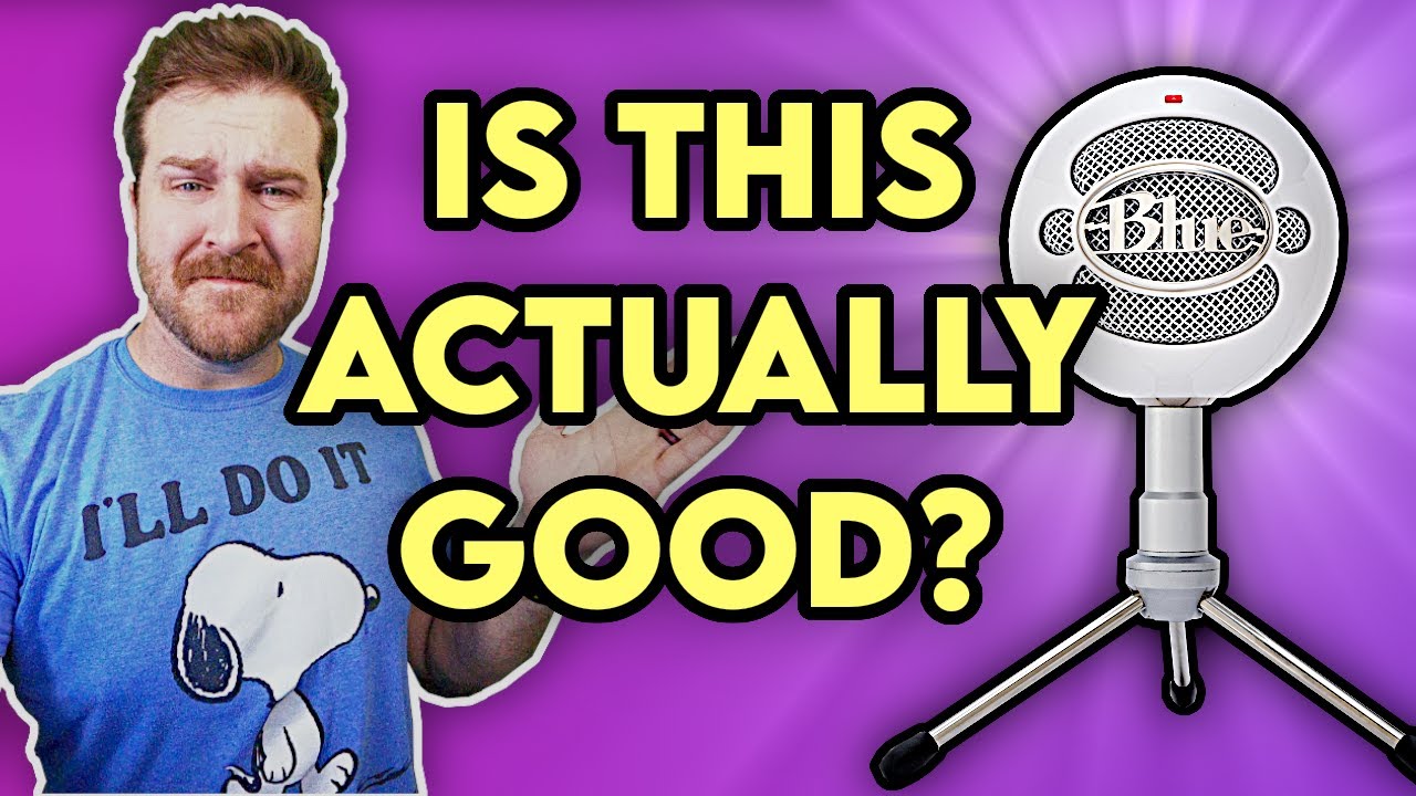 Blue Snowball Ice Mic Review! The Ultimate Starter Mic for Beginners? Streaming and Podcasting