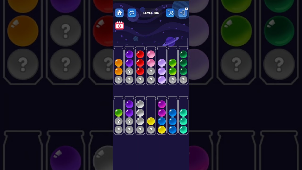 boll sort puzzle level 386